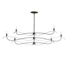 Hubbardton Forge 136352-SKT-MULT-07 - Willow 6-Light Large Chandelier