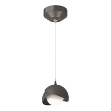  161183-SKT-STND-14-10-GG0711 - Brooklyn Double Shade Low Voltage Mini Pendant