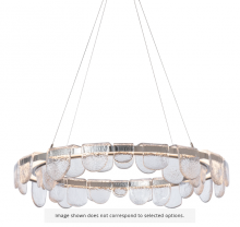 Hubbardton Forge 139982-LED-STND-86-ZM0846 - Riverbed Circular LED Pendant