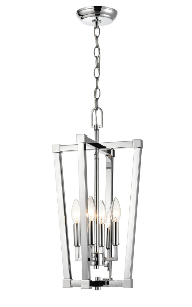 4-Light Pendant light Chrome