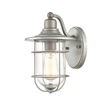 Millennium 2911-GA - 1-Light Outdoor Wall Sconce Galvanized