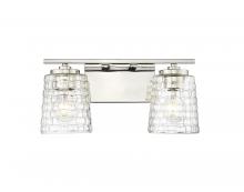 Millennium 22102-PN - Saben 2-Light Vanity Polished Nickel