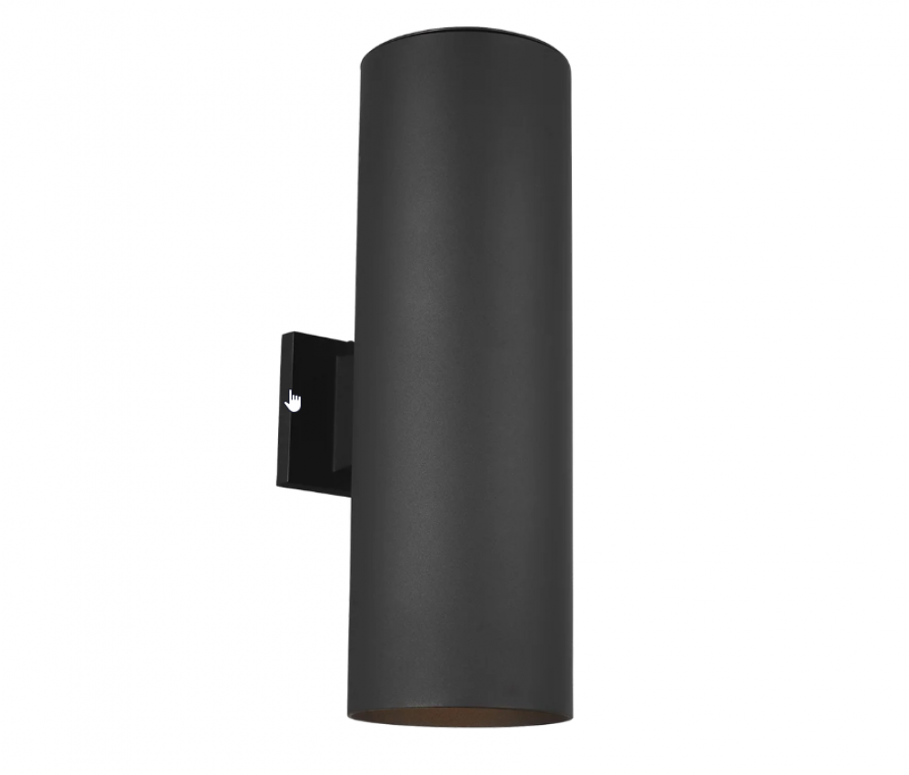 Outdoor Cylinders Large Two Light Outdoor Wall Lantern