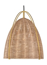 Visual Comfort & Co. Studio Collection GLP1081BBS-BRTN - Norman Medium Pendant