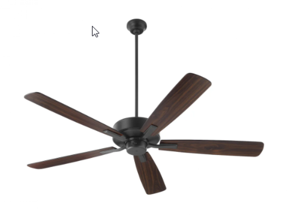 Ovation 60" 5BL Fan - MB/W