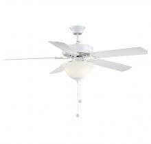 Savoy House Meridian M2018WHRV - 52" 2-Light Ceiling Fan in White