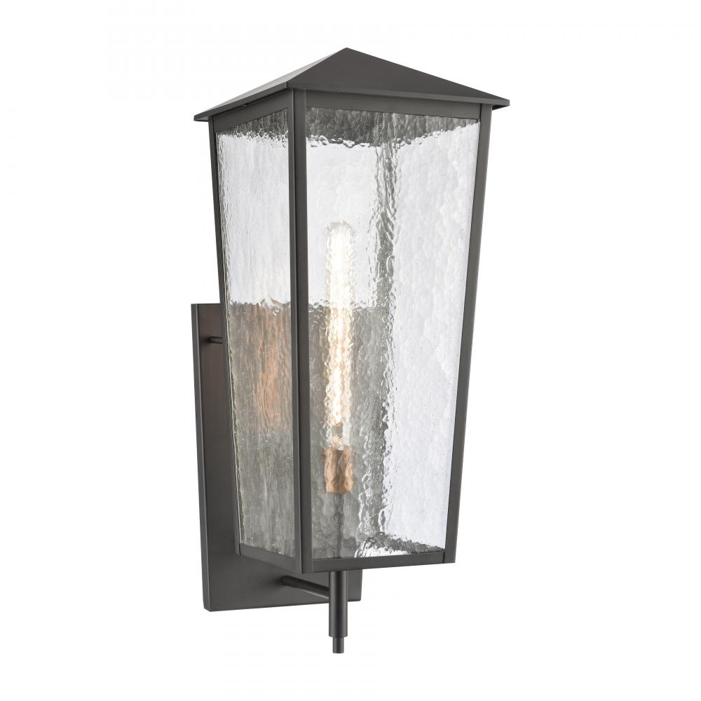 Marquis 28'' High 1-Light Outdoor Sconce - Matte Black