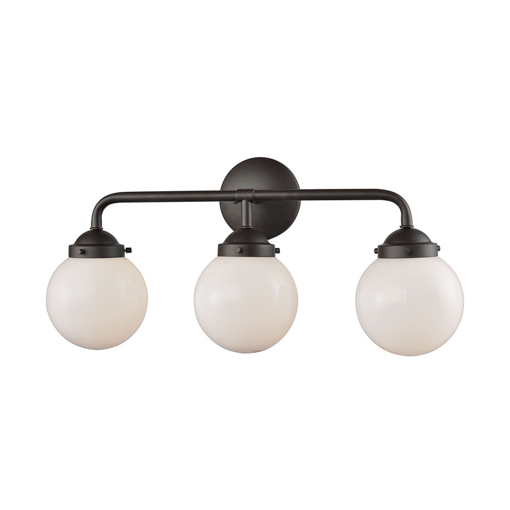 Thomas - Beckett 24'' Wide 3-Light Vanity Light - Oil Rubbed Bronze