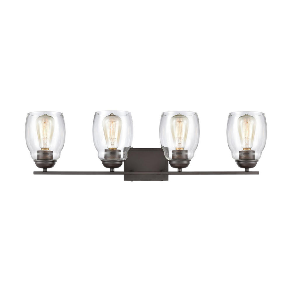 Thomas - Calistoga 30.5'' Wide 4-Light Vanity Light - Oil Rubbed Bronze