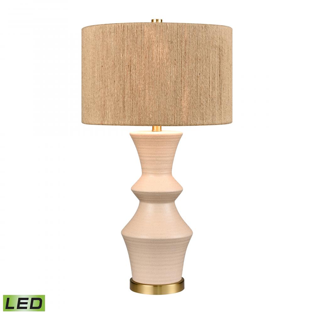 Belen 29.5'' High 1-Light Table Lamp - Ivory - Includes LED Bulb