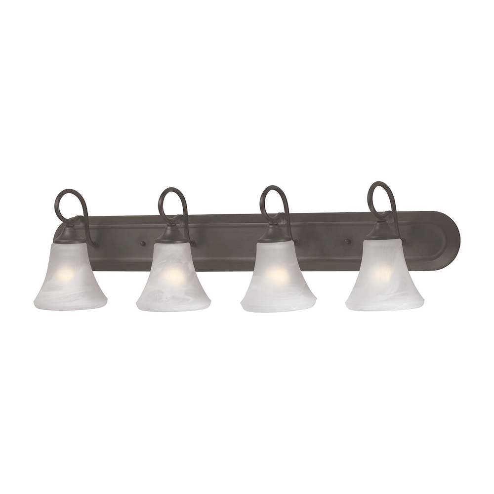 Thomas - Elipse 36'' Wide 4-Light Vanity Light - Painted Bronze