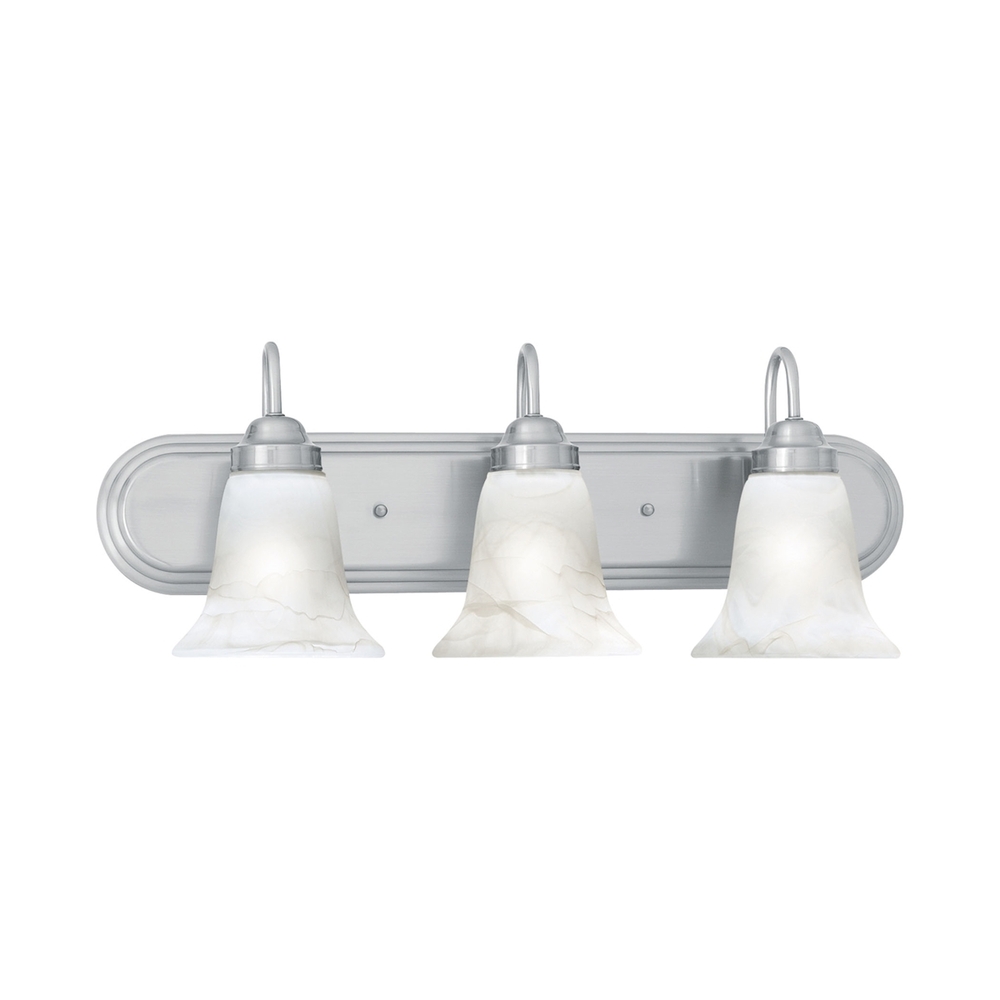 Thomas - Homestead 24'' Wide 3-Light Vanity Light - Brushed Nickel