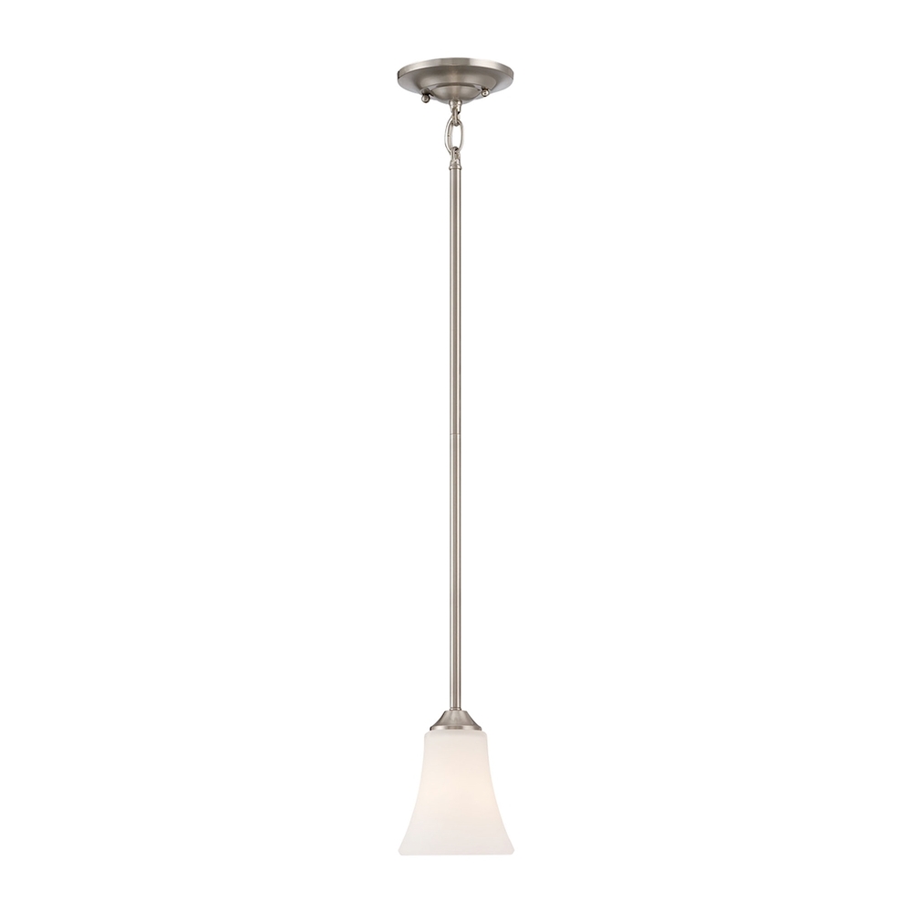 Thomas - Treme 5'' Wide 1-Light Mini Pendant - Brushed Nickel