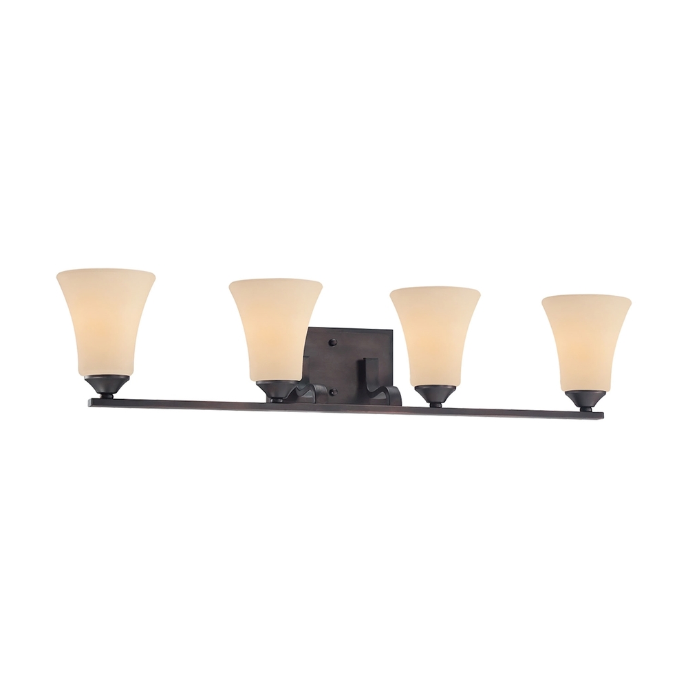 Thomas - Treme 32'' Wide 4-Light Vanity Light - Espresso