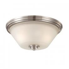 ELK Home 190071217 - Thomas - Pittman 14'' Wide 2-Light Flush Mount - Brushed Nickel