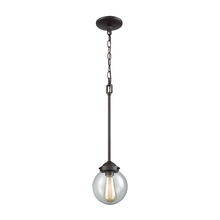 ELK Home CN129151 - Thomas - Beckett 6'' Wide 1-Light Mini Pendant - Oil Rubbed Bronze