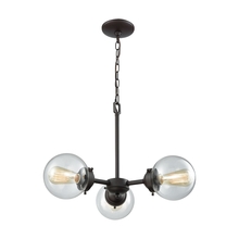 ELK Home CN129321 - Thomas - Beckett 22'' Wide 3-Light Chandelier - Oil Rubbed Bronze