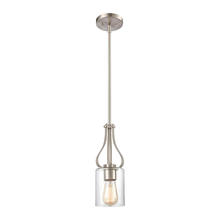 ELK Home CN300152 - Thomas - Market Square 5'' Wide 1-Light Mini Pendant - Brushed Nickel