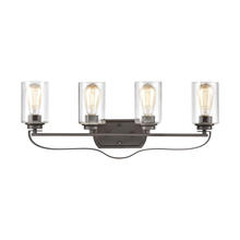 ELK Home CN300411 - Thomas - Market Square 28'' Wide 4-Light Vanity Light - Oil Rubbed Bronze