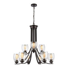 ELK Home CN320921 - Thomas - Calistoga 30.5'' Wide 9-Light Chandelier - Oil Rubbed Bronze