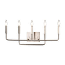 ELK Home CN330512 - Thomas - Park Slope 25'' Wide 5-Light Vanity Light - Brushed Nickel