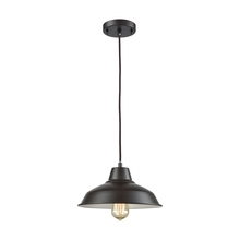 ELK Home CN770141 - Thomas - Classic Loft 11'' Wide 1-Light Mini Pendant - Oil Rubbed Bronze