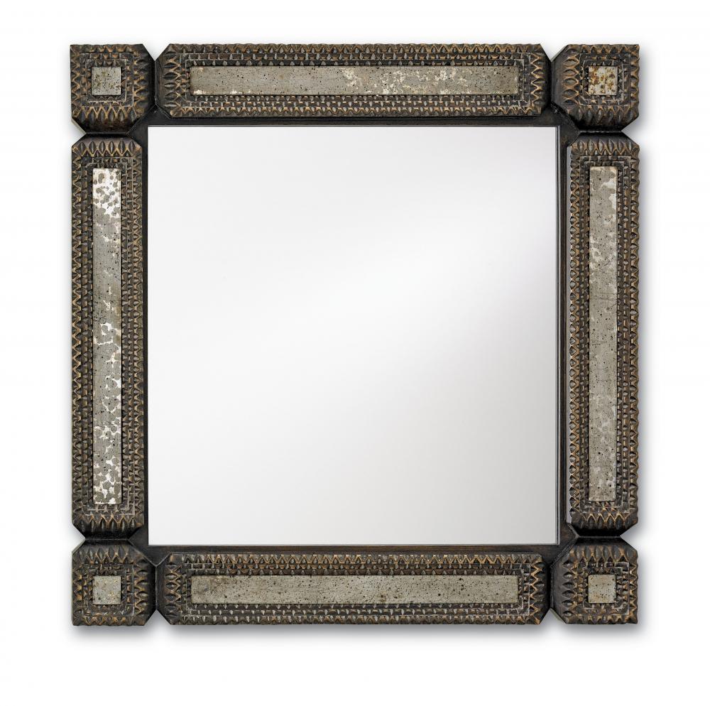 Tramp Art Mirror, Square