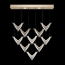 Fine Art Handcrafted Lighting 100052-6 - Blade 48"W Rectangular Pendant